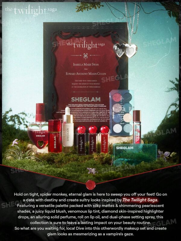اسپری فیکس آرایش Forever Setting Spray شیگلم Sheglam کالکشن The Twilight Saga