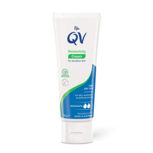 کرم مرطوب‌کننده QV مخصوص پوست حساس آبرسانی قوی 100گرم