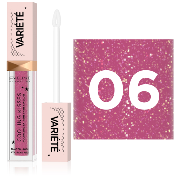 برق لب مایع اولاین مدل Variete شماره 06 Eveline