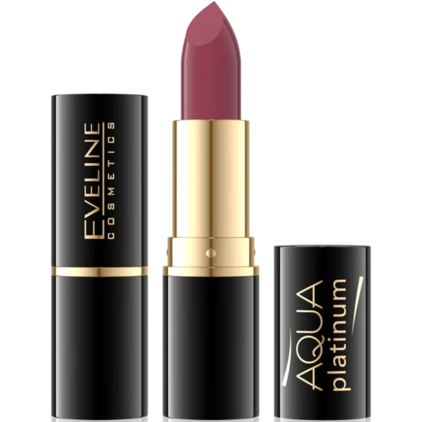 رژ لب جامد اولاین Eveline مدل Aqua Platinum شماره 602