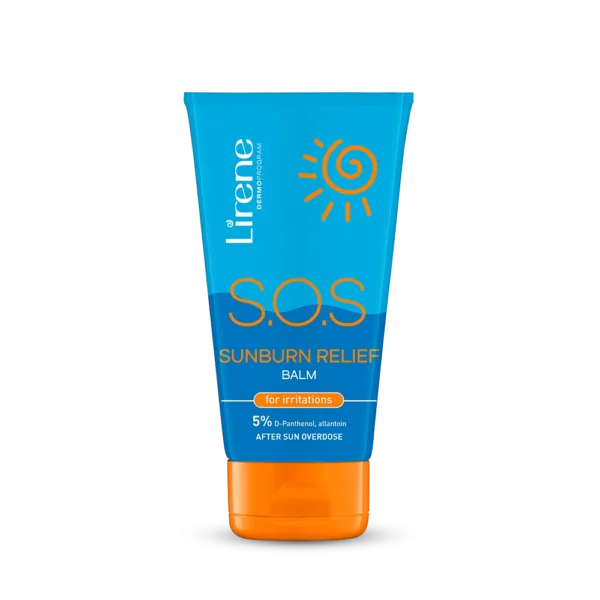 کرم تسکین‌دهنده آفتاب سوختگی لایرن SOS Sunburn Relief حجم 150 میل