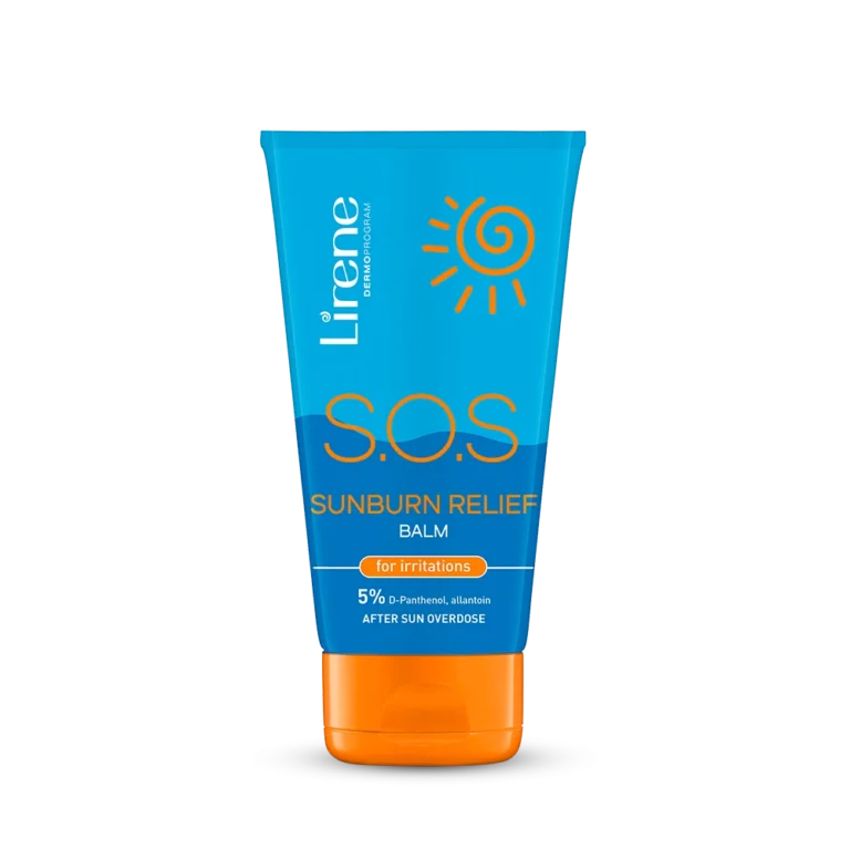 کرم تسکین‌دهنده آفتاب سوختگی لایرن SOS Sunburn Relief حجم 150 میل