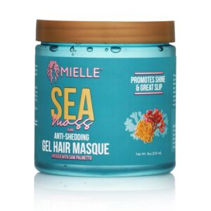 ماسک ژلی مو ضد ریزش مایل ارگانیکس مدل Sea Moss مخصوص موهای فر 235 میل