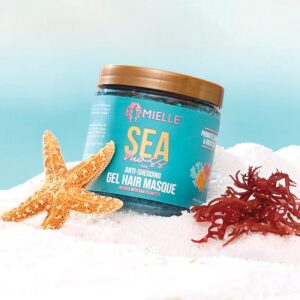 ماسک ژلی مو ضد ریزش مایل ارگانیکس مدل Sea Moss مخصوص موهای فر 235 میل