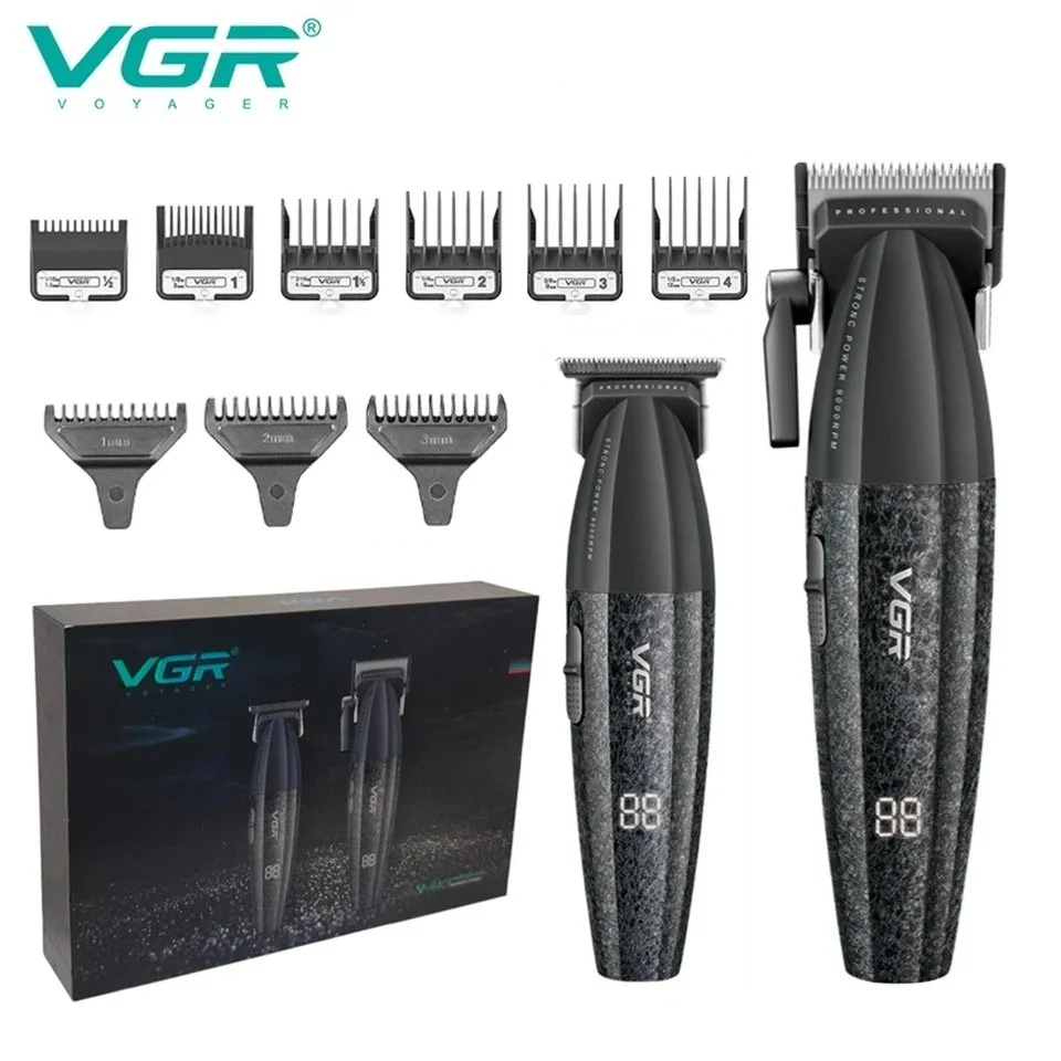 ست ماشین اصلاح حرفه‌ای وی جی آر مدل VGR V-640