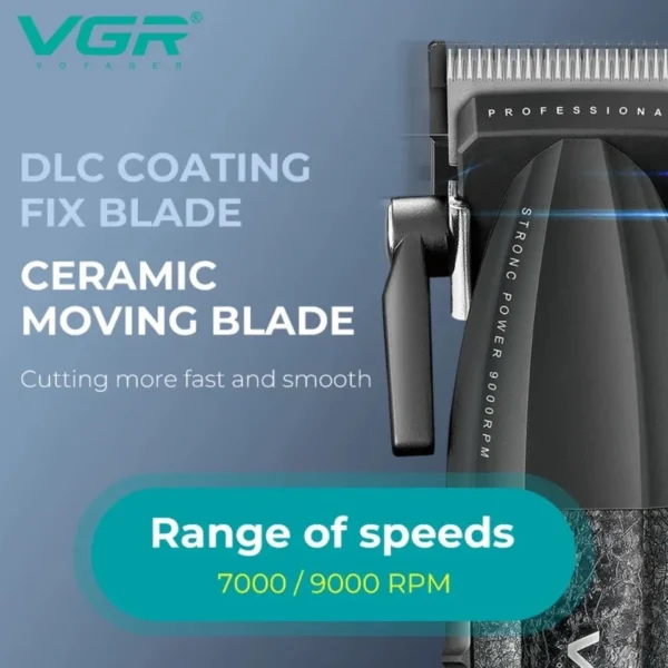 ست ماشین اصلاح حرفه‌ای وی جی آر مدل VGR V-640