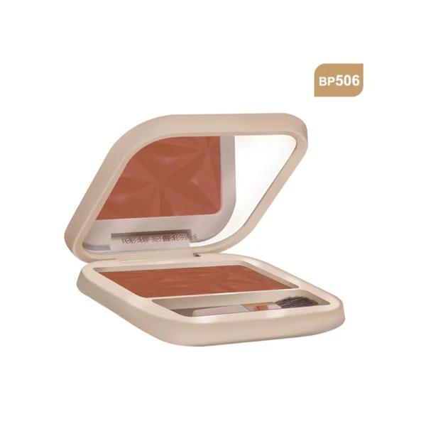 رژگونه پودری فلور بیوتی مدل CHEEK TO CHIC شماره BP506 رنگ آجری