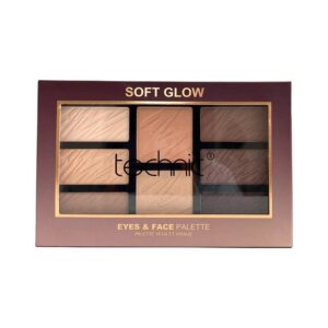 پالت سایه چشم و صورت تکنیک مدل Soft Glow