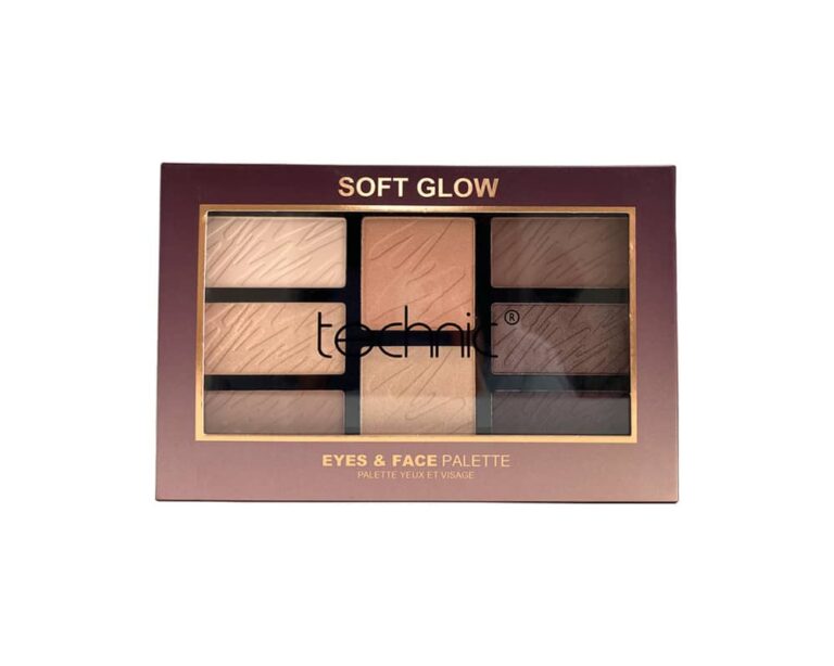 پالت سایه چشم و صورت تکنیک مدل Soft Glow