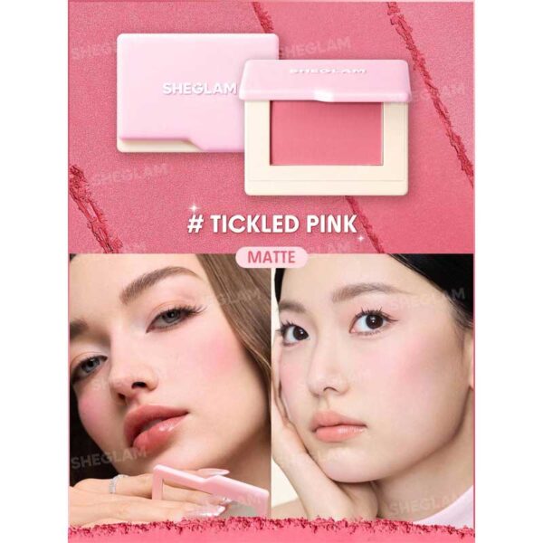 پالت رژگونه شیگلم Sheglam مدل Dream Touch Blush رنگ Tickled Pink 016