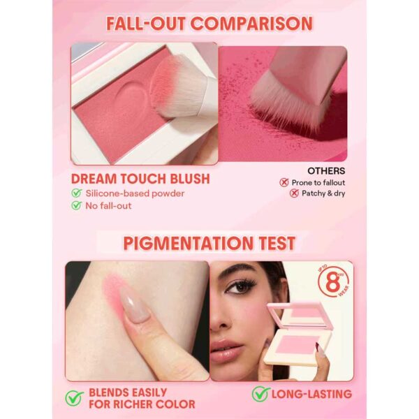 پالت رژگونه شیگلم Sheglam مدل Dream Touch Blush رنگ Tickled Pink 016