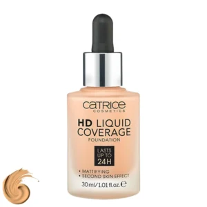 کرم پودر کاتریس سری HD مدل Liquid Coverage شماره 030 حجم 30میل