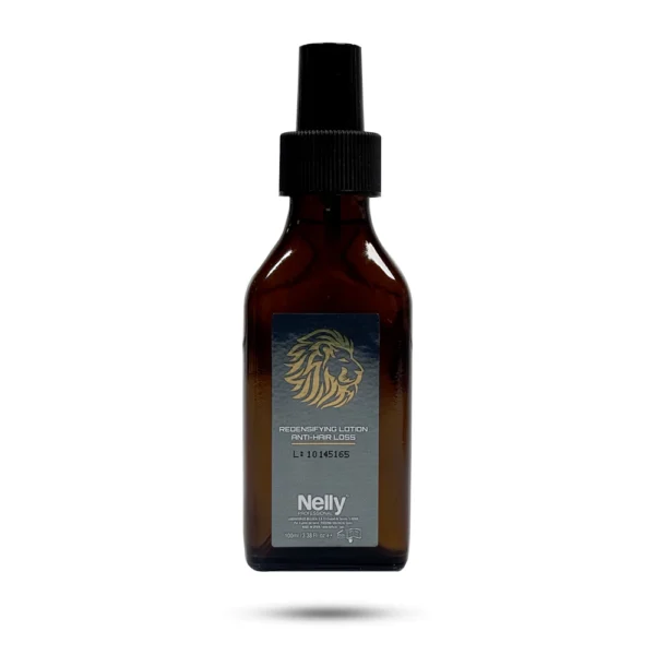 لوسيون ضد ريزش مردانه نلی NELLY مدل Redensifying Lotion تقویت کننده و محرک رشد مو 100 ميل