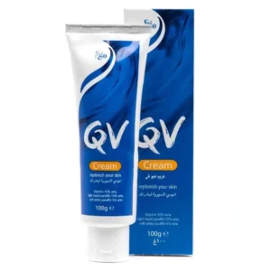 کرم مرطوب‌کننده QV مخصوص پوست حساس آبرسانی قوی 100گرم