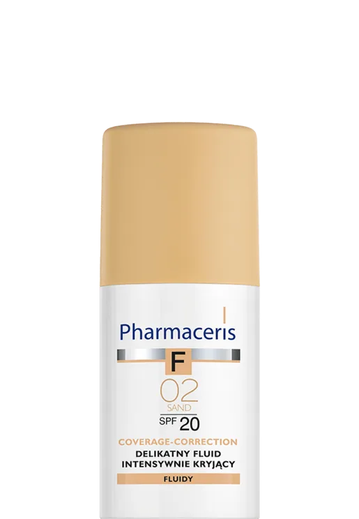 کرم‌پودر 02 SAND فارماسریز اینتنس با پوشش قوی و spf20 حجم 30میل