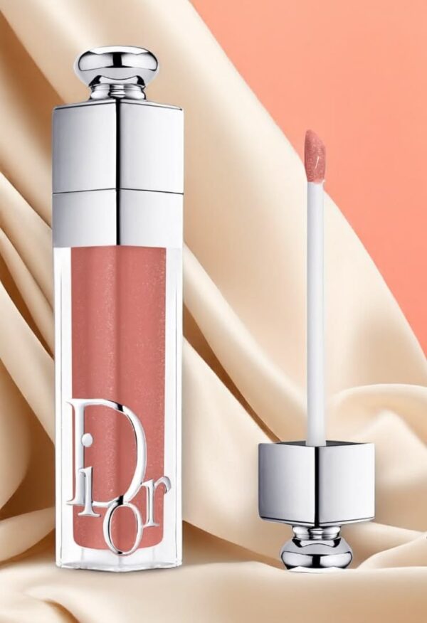 لیپ‌گلاس 038 Rose‌Nude دیور ادیکت ماکسی‌مایزر حجم 6ml