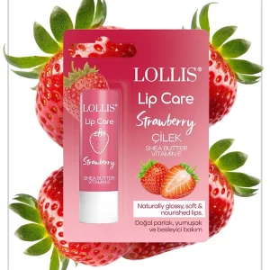 بالم لب توت فرنگی لولیس مدل Strawberry Lip Care