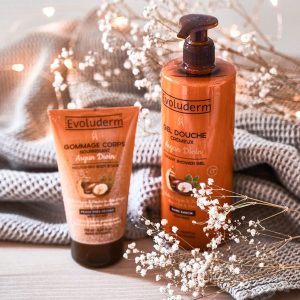 ژل دوش کرمی اولودرم حاوی روغن آرگان مدل Argan Divin حجم 500 میل