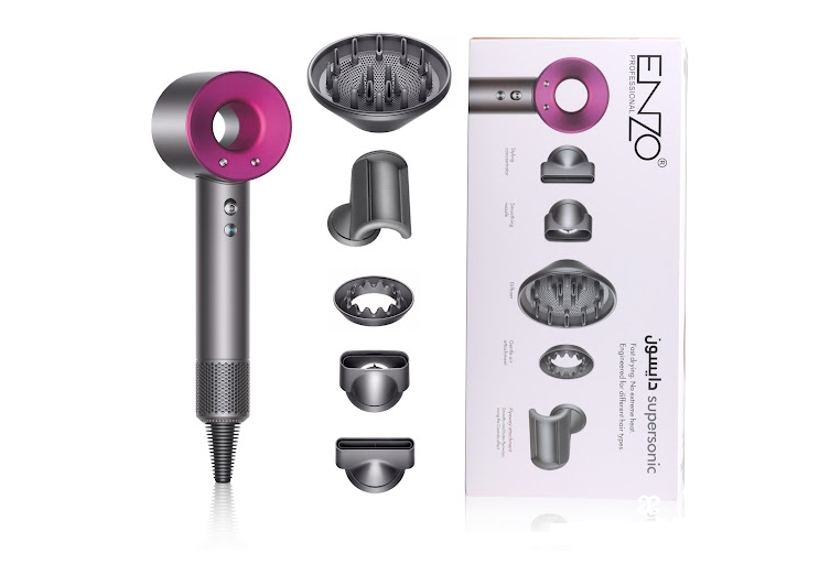سشوار حرفه‌ای انزو پروفیشینال مدل DY-888 | Enzo Dyson Supersonic Hair Dryer