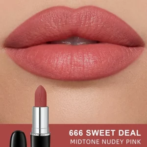 رژ‌لب sweet deal مک مات و مخملی فول سایز حجم 25g 