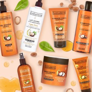ژل دوش کرمی اولودرم حاوی روغن آرگان مدل Argan Divin حجم 500 میل