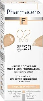 کرم‌پودر 02 SAND فارماسریز اینتنس با پوشش قوی و spf20 حجم 30میل