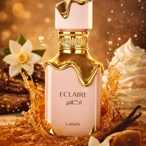 ادوپرفیوم اکلایر لطافه Lattafa Eclaire زنانه و مردانه حجم 100 میل 