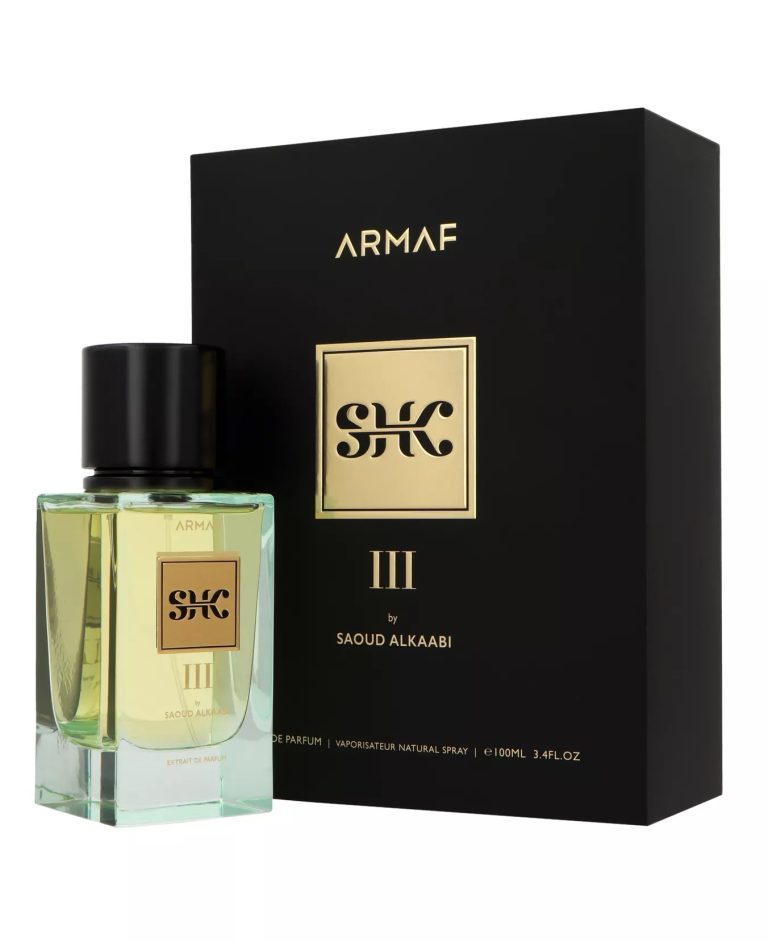 اکسریت د پرفیوم مردانه آرماف SHK III بای سعود الکاابی 100 میل