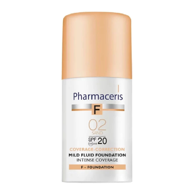 کرم‌پودر 02 SAND فارماسریز اینتنس با پوشش قوی و spf20 حجم 30میل