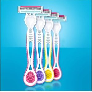 خود تراش زنانه ژیلت مدل Venus 3 Colors بسته 6 عددی