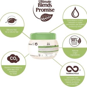 ماسک مو ماستی گارنیه مدل Ultimate Blends با عصاره شیر بادام 300 میل