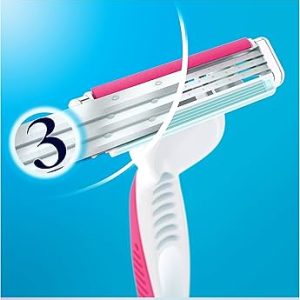 خود تراش زنانه ژیلت مدل Venus 3 Colors بسته 6 عددی