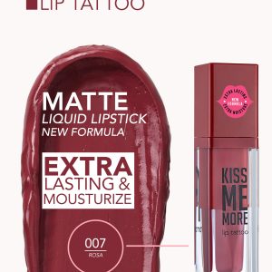 رژ لب مایع فلورمار مدل Kiss Me More شماره 007 رنگ Rosa