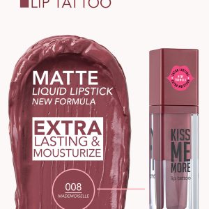رژ لب مایع مات فلورمار Flormar مدل Kiss Me More شماره 008