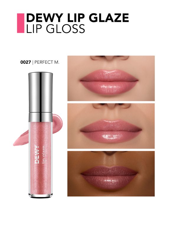 لیپ گلاس اکلیل دار فلورمار DEWY LIP GLAZE شماره 027 رنگ PERFECT MOMENTS