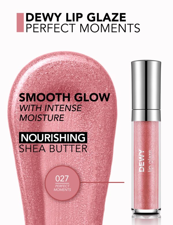 لیپ گلاس اکلیل دار فلورمار DEWY LIP GLAZE شماره 027 رنگ PERFECT MOMENTS