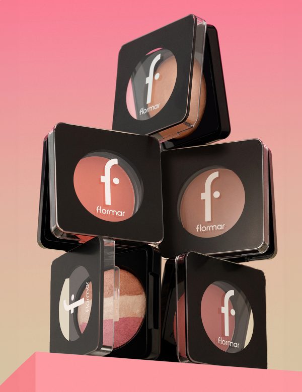 رژگونه پخته فلورمار مدل Baked Blush-On شماره 054 رنگ Flormar Pink