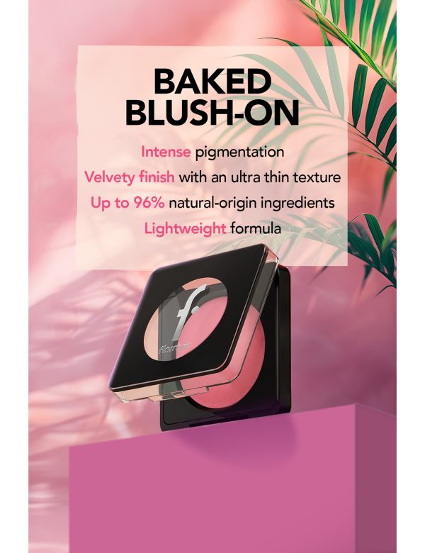 رژگونه پخته فلورمار مدل Baked Blush-On شماره 054 رنگ Flormar Pink
