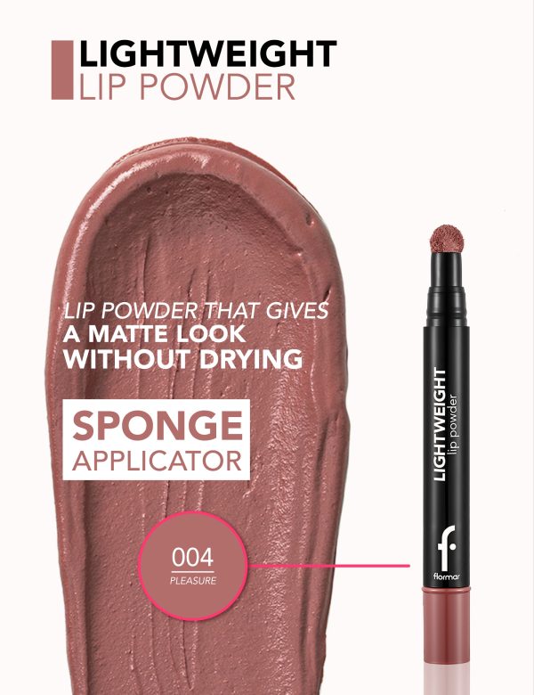 رژ لب پد دار سبک فلورمار مدل 004 رنگ Pleasure