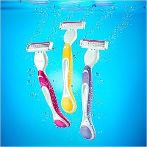 خود تراش زنانه ژیلت مدل Venus 3 Colors بسته 6 عددی