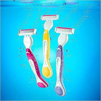 خود تراش زنانه ژیلت مدل Venus 3 Colors بسته 6 عددی