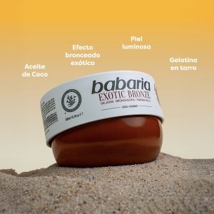 برنزر كاسه اى باباريا Babaria حاوى عصاره نارگیل 300 ميل