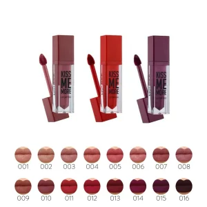 رژ لب مایع مات فلورمار Flormar مدل Kiss Me More شماره 008