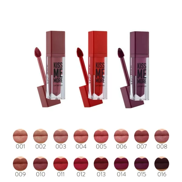 رژ لب مایع مات فلورمار Flormar مدل Kiss Me More شماره 008