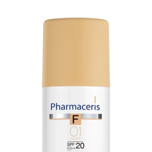 کرم‌پودر 01 IVORY فارماسریز اینتنس با پوشش قوی و spf20 حجم 30میل
