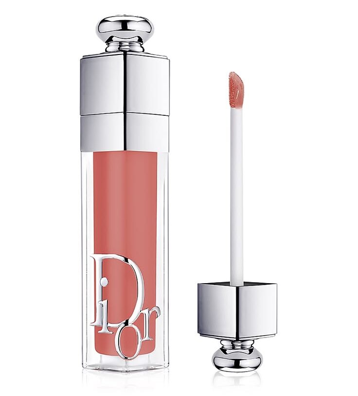 لیپ‌گلاس 038 Rose‌Nude دیور ادیکت ماکسی‌مایزر حجم 6ml