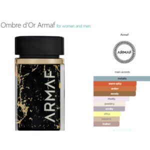 ادوپرفیوم Ombre‌ D’Or آرماف حجم 75 میلی‌لیتر