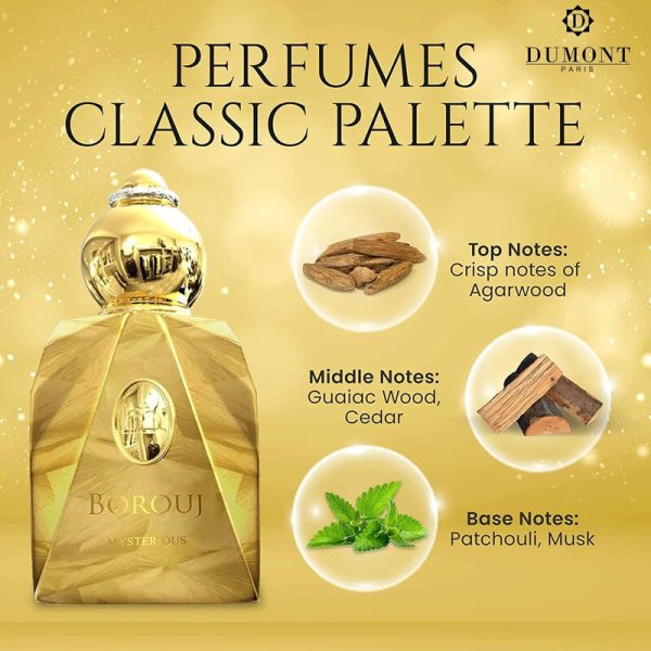 ادوپرفیوم دمونت پاریس بروج مدل میستریوس Mysterious EDP حجم 85میل
