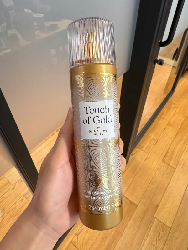 بادی‌اسپلش تاچ‌گلد بث‌اندبادی ورکس مدل Touch of Gold حجم ۲۳۶ میلی لیتر
