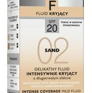 کرم‌پودر 02 SAND فارماسریز اینتنس با پوشش قوی و spf20 حجم 30میل